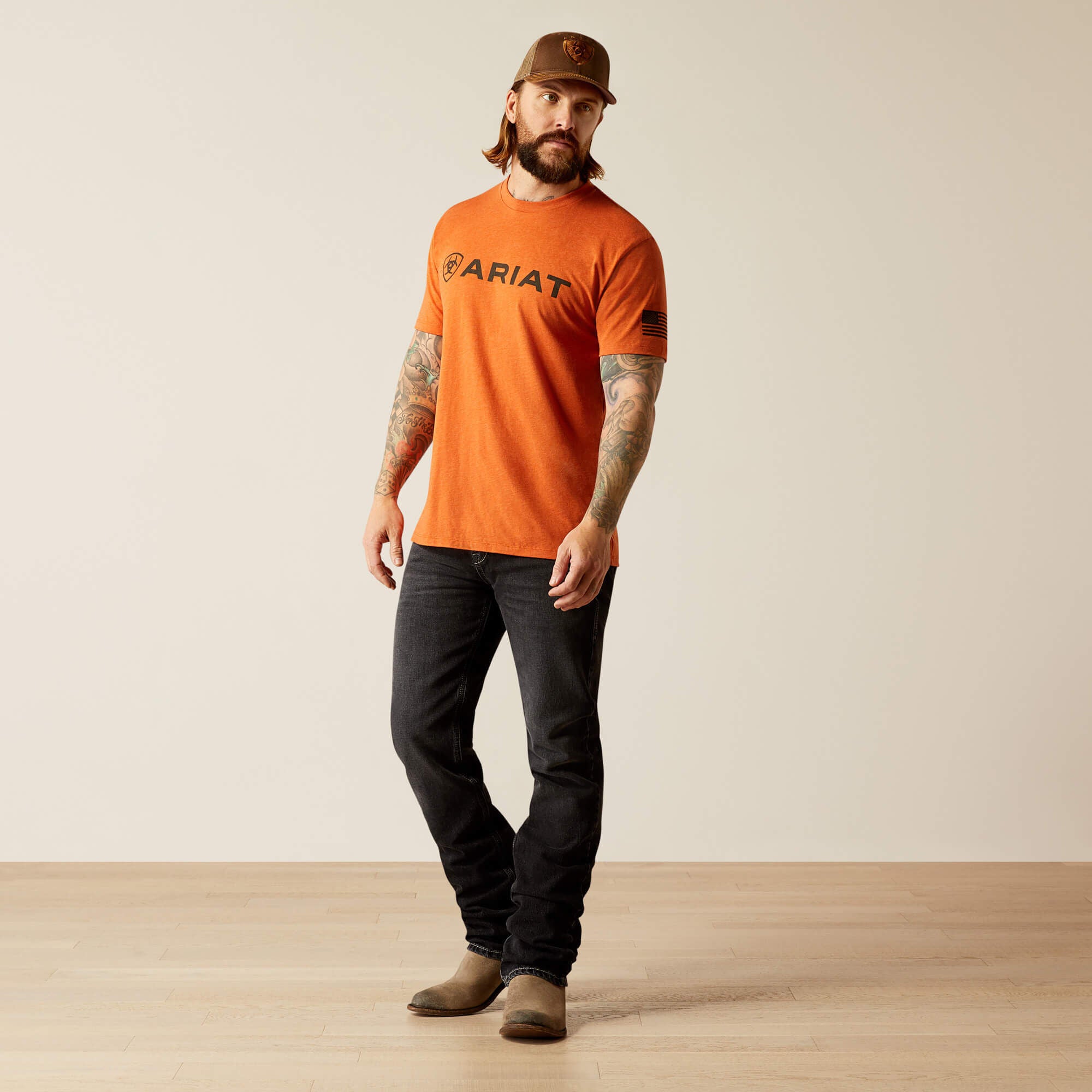 Ariat Shield Flag T-Shirt - Men