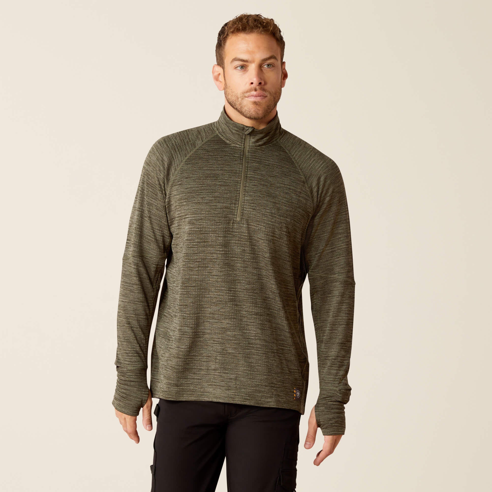Rebar Gridwork Baselayer 1/4 Zip T-Shirt - Men