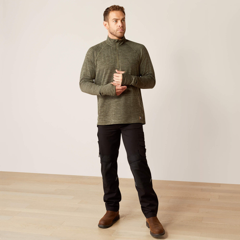 Rebar Gridwork Baselayer 1/4 Zip T-Shirt - Men