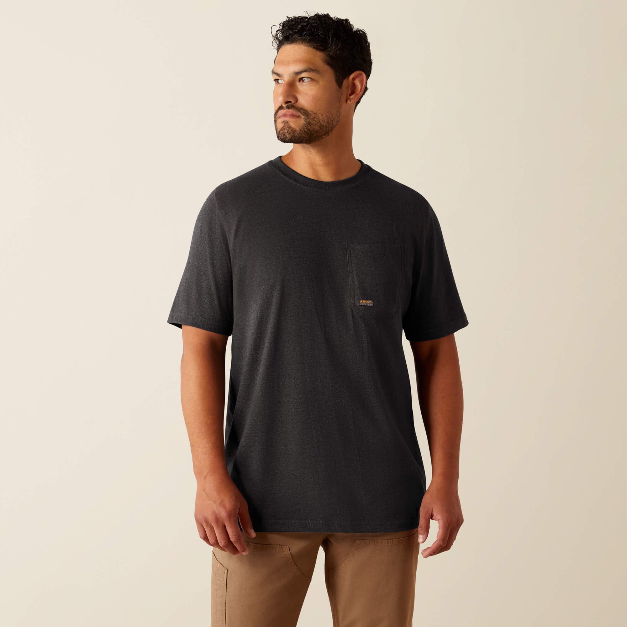 Rebar Cotton Strong Logo T-Shirt - Men