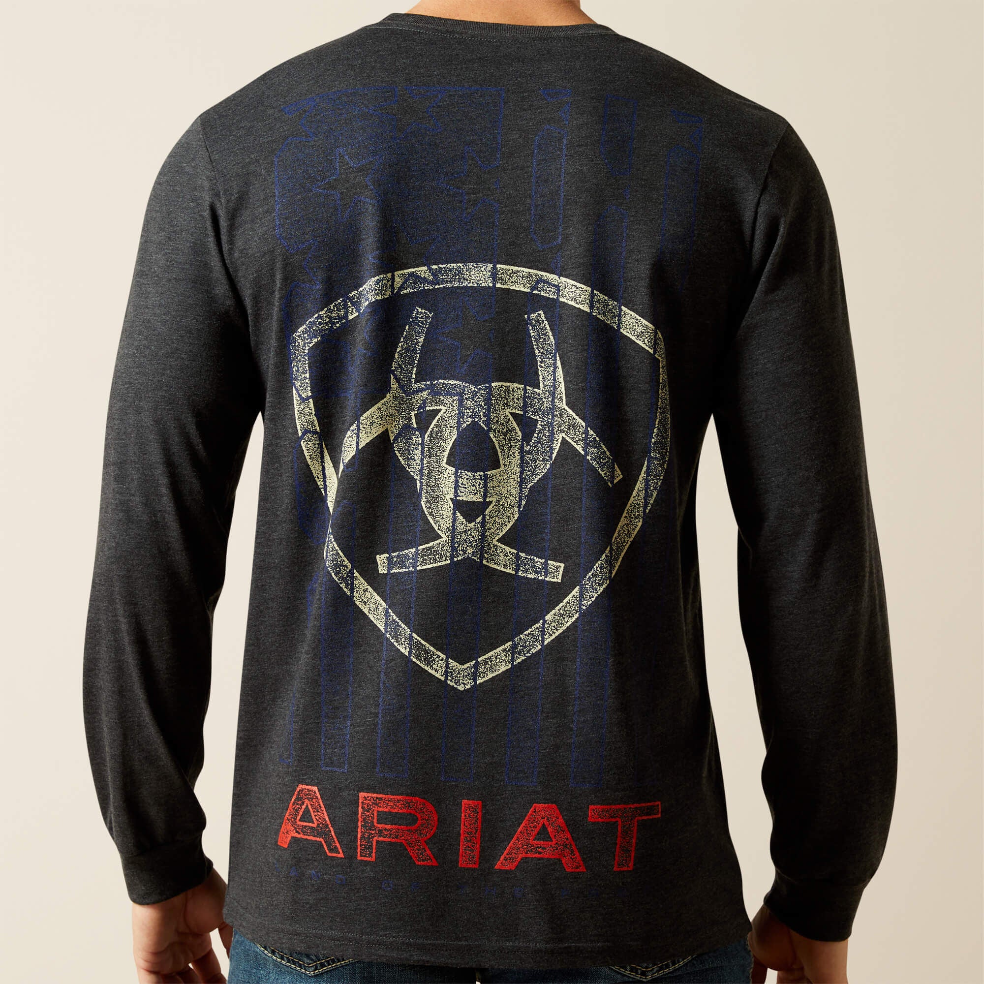 Ariat Stamped Freedom Classic Fit Long Sleeve T-Shirt - Men