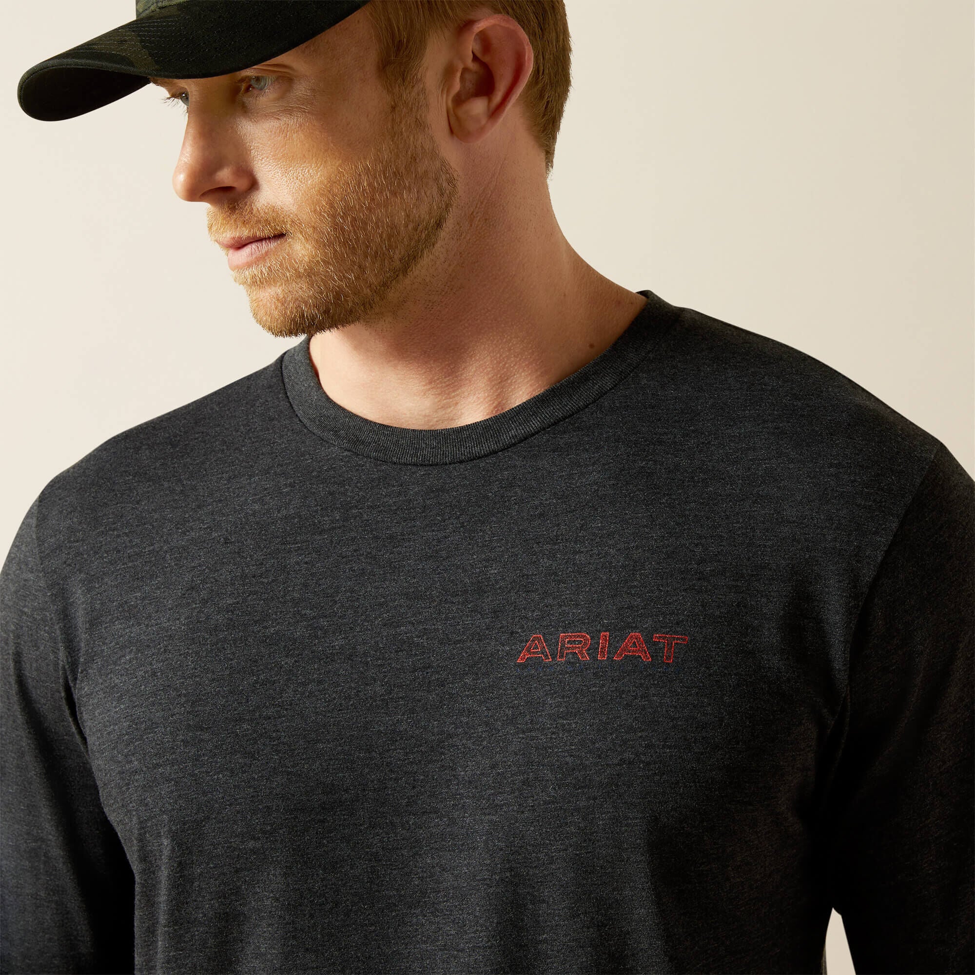 Ariat Stamped Freedom Classic Fit Long Sleeve T-Shirt - Men