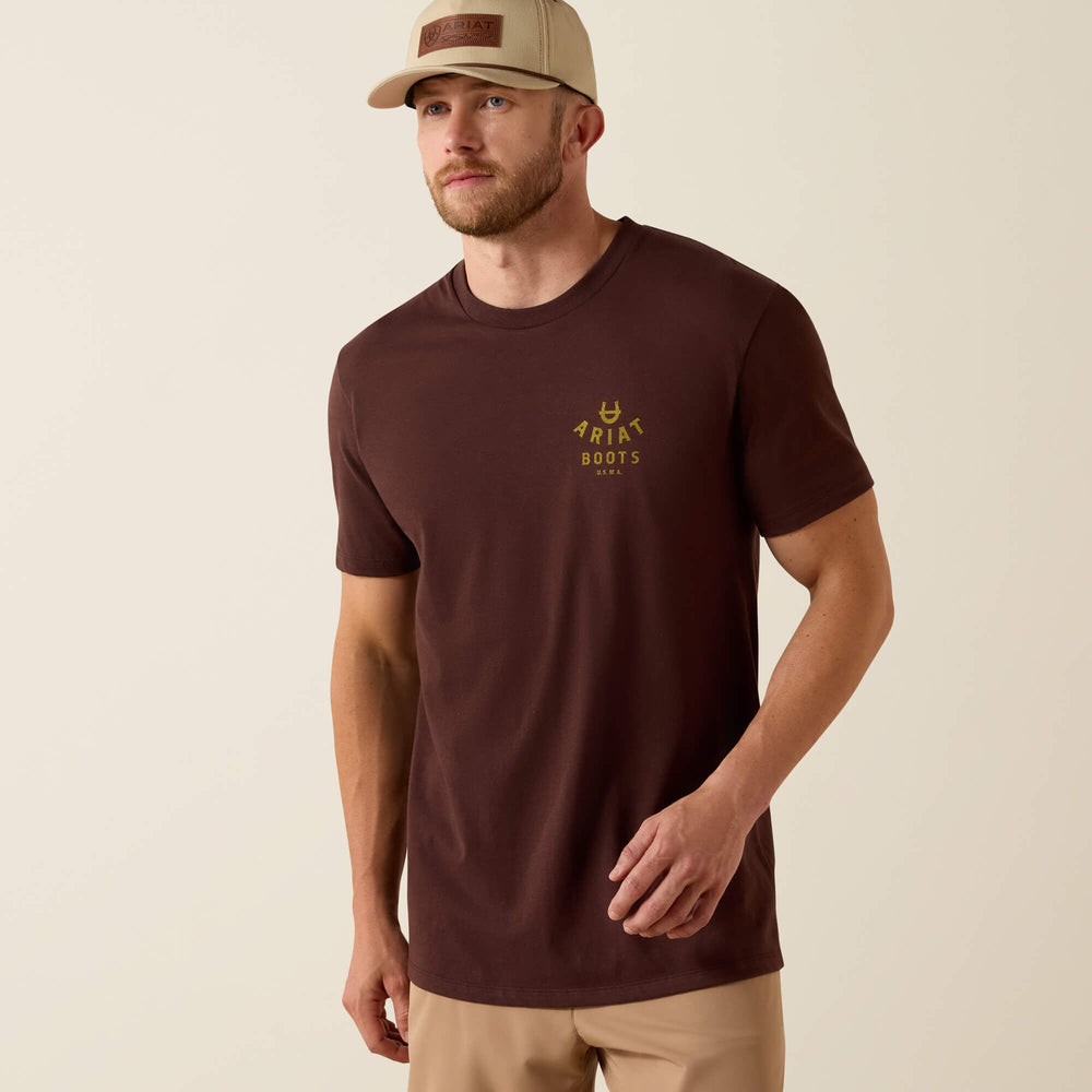 Ariat Western Ropes Classic Fit T-Shirt - Men