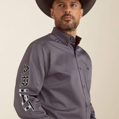 Team Logo Twill Classic Fit Shirt - Men
