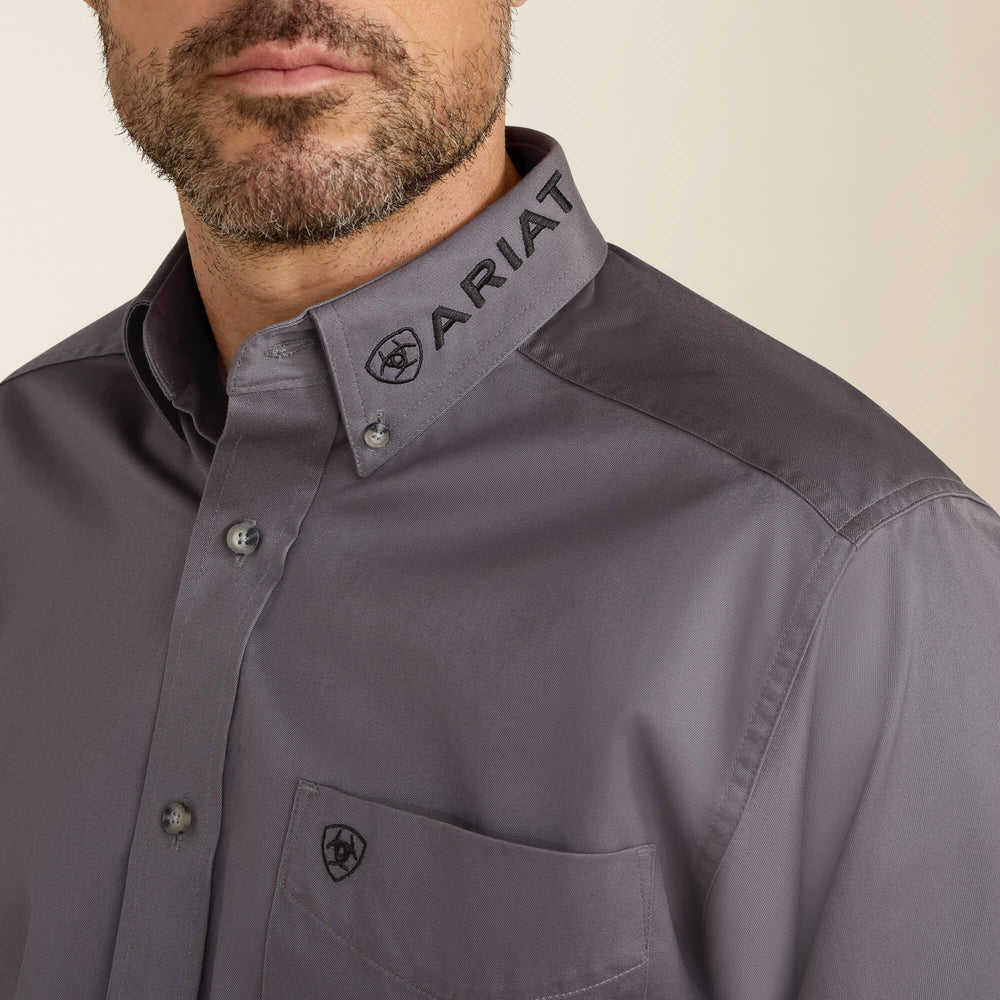 Team Logo Twill Classic Fit Shirt - Men