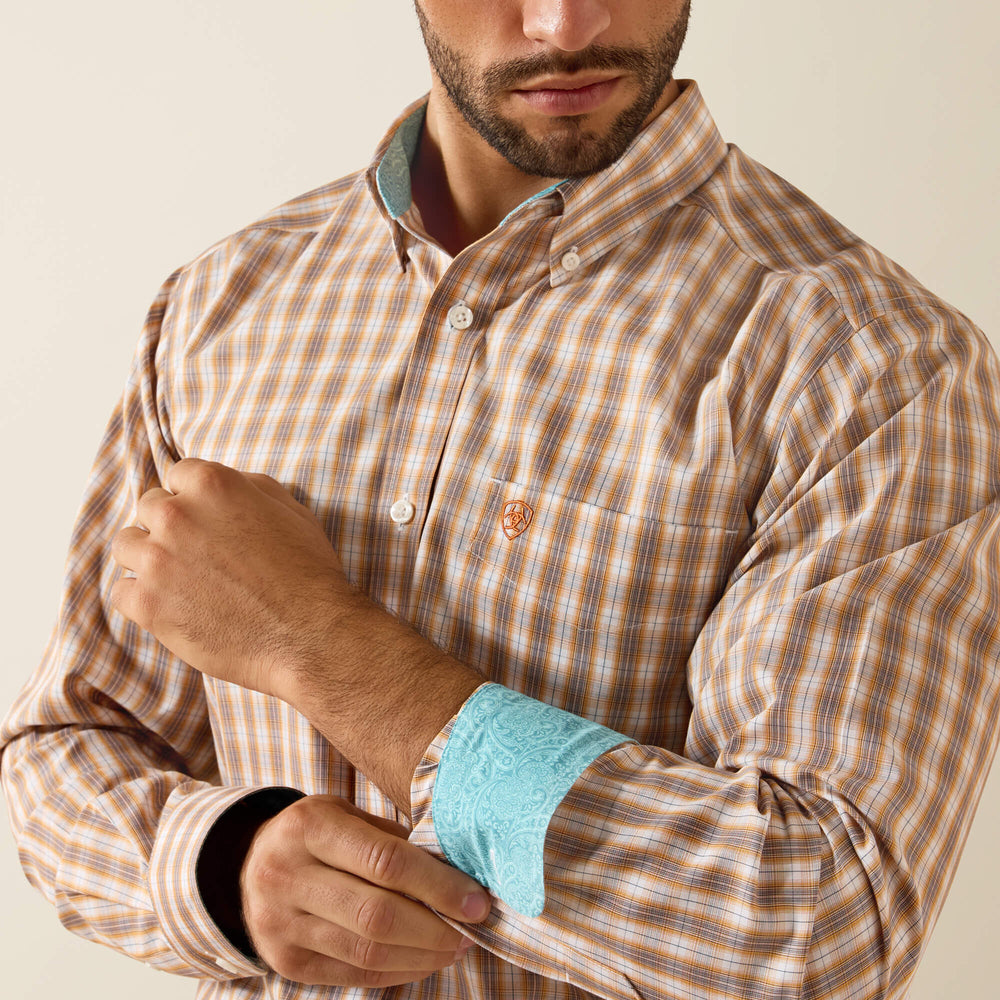 Wrinkle Free Ayden Fitted Shirt - Men