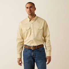 Lightweight Twill Classic Fit Snap Shirt - Men