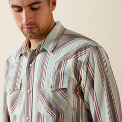 Retro Hesperus Fitted Snap Shirt - Men