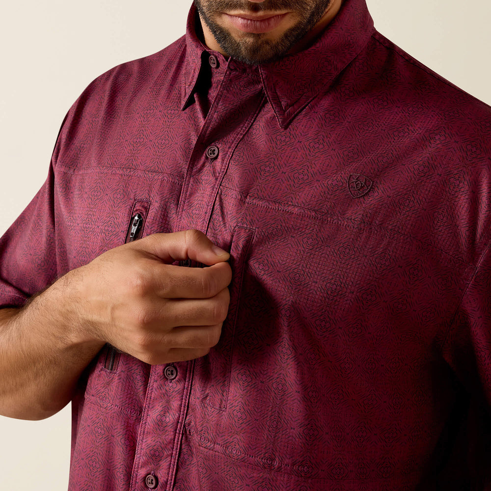 Printed VentTEK Classic Fit Shirt - Men