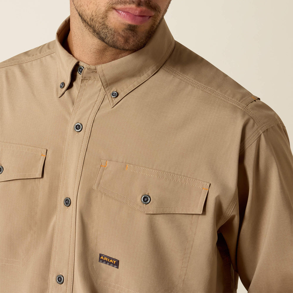 Rebar Made Tough VentTEK DuraStretch Work Shirt - Men