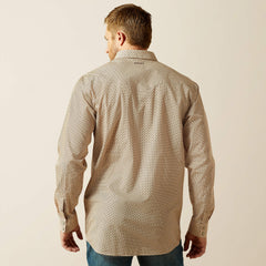 Wrinkle Free Eddie Fitted Shirt - Men