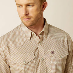 Wrinkle Free Eddie Fitted Shirt - Men