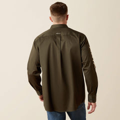 Team Logo Twill Classic Fit Shirt - Men