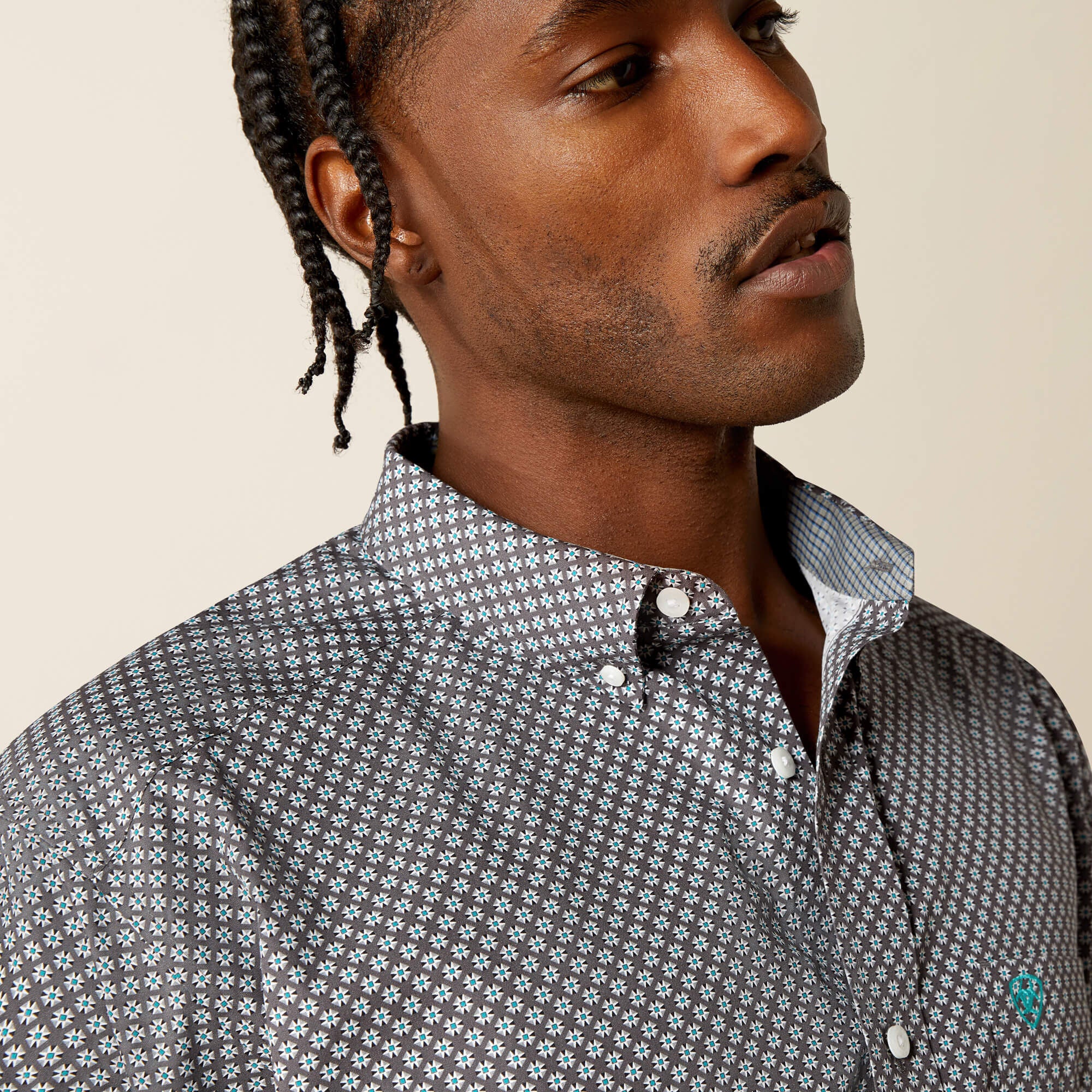 Wrinkle Free Caleb Classic Fit Shirt - Men