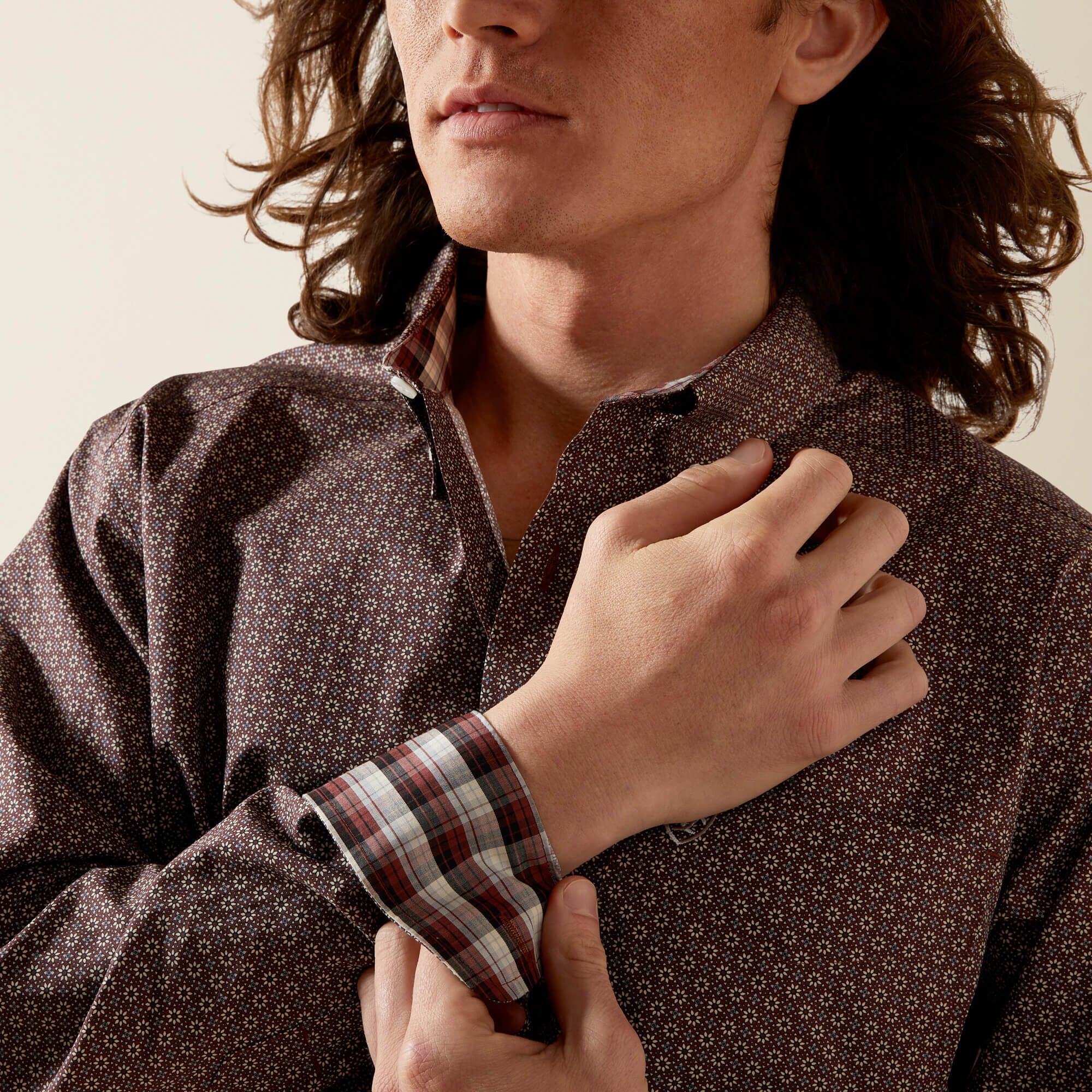 Wrinkle Free Arthur Classic Fit Shirt - Men