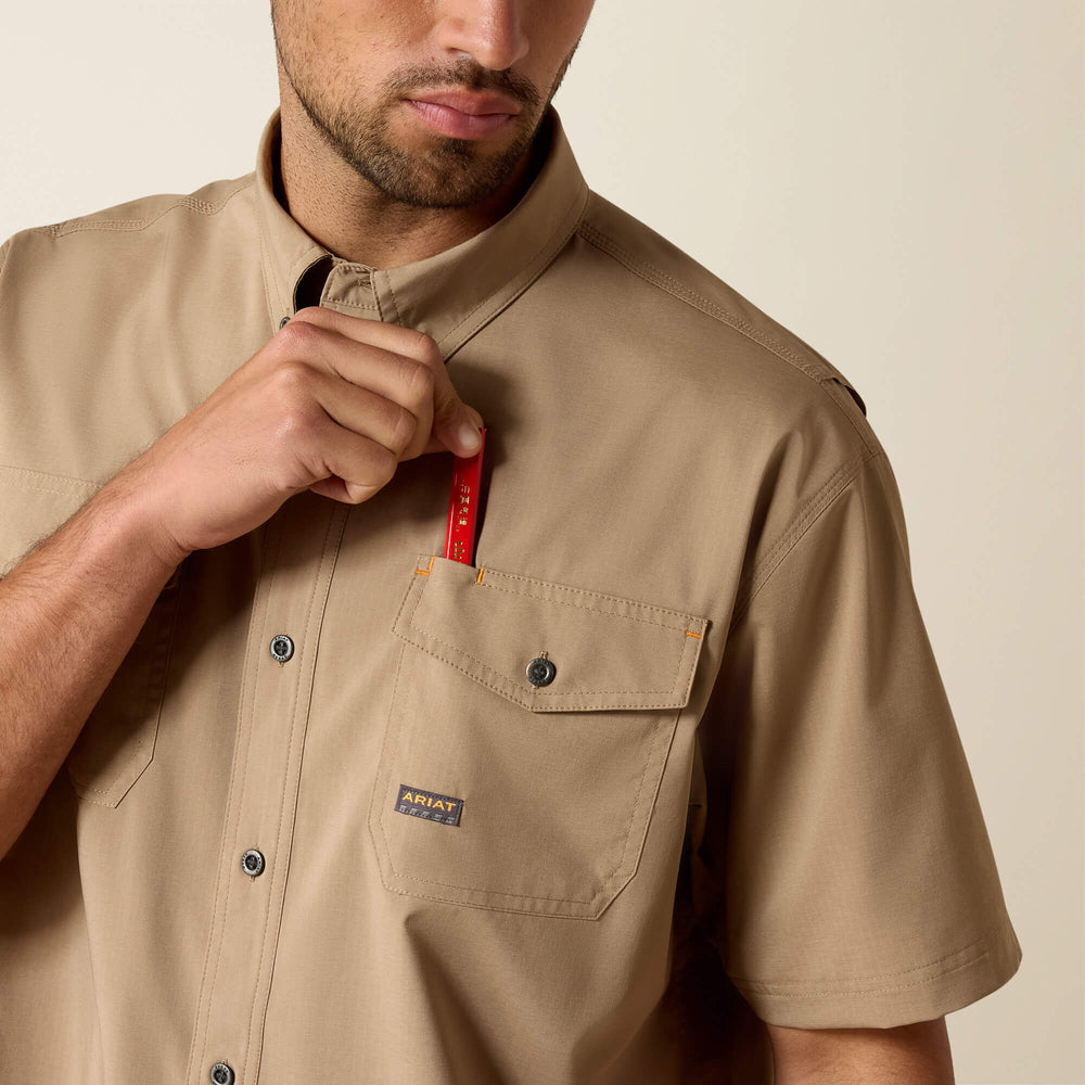 Rebar Made Tough VentTEK DuraStretch Work Shirt - Men