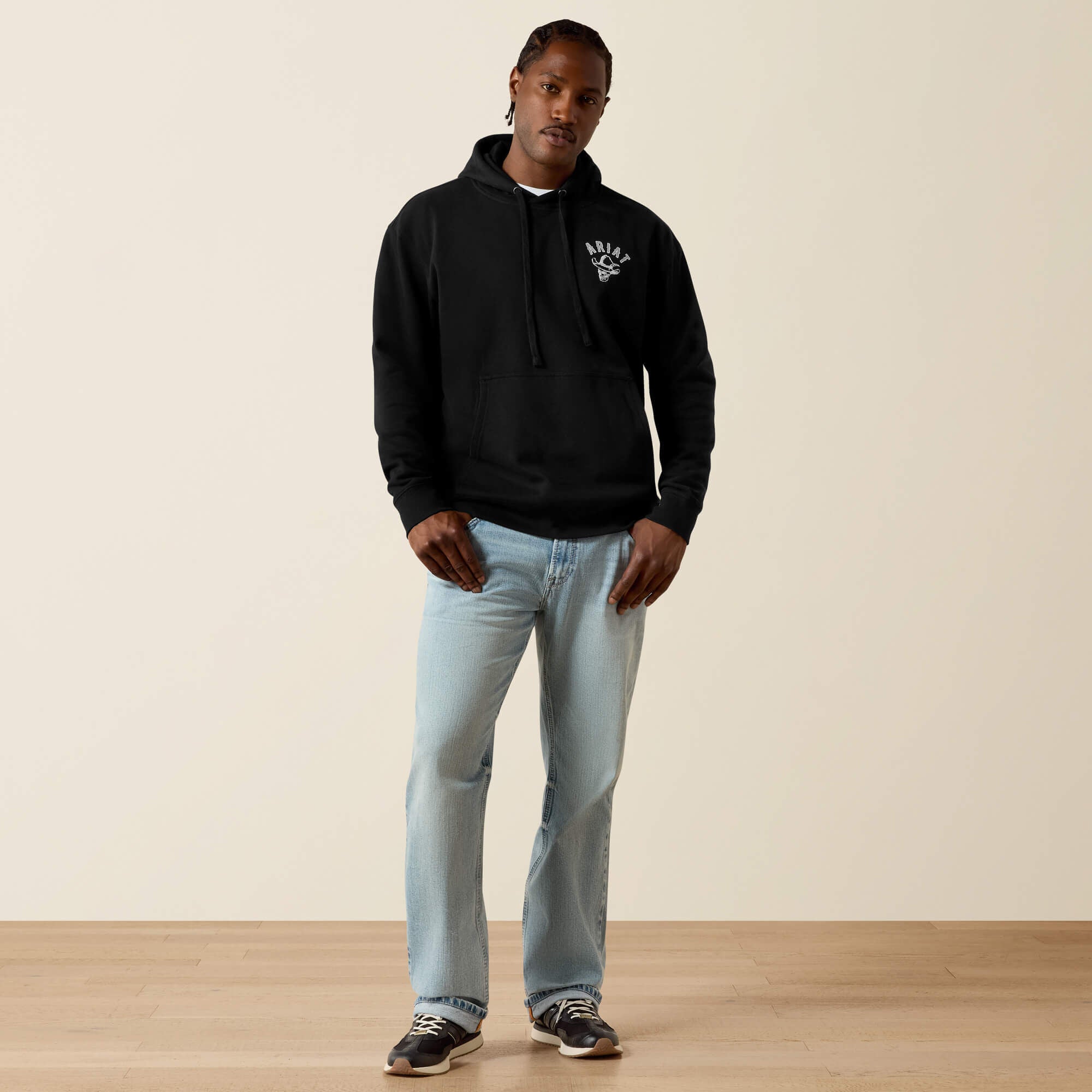 Ariat Stitched Skull Hoodie - Men