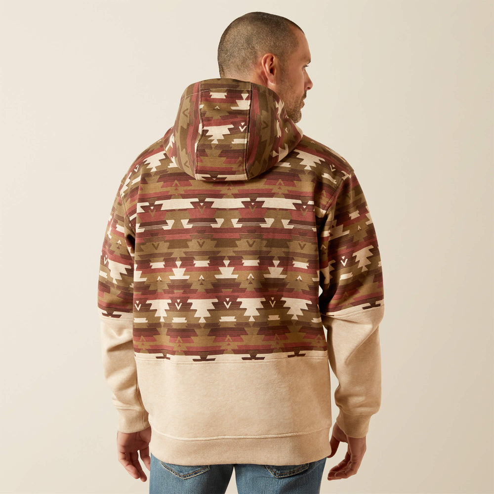 Color Block Hoodie - Men