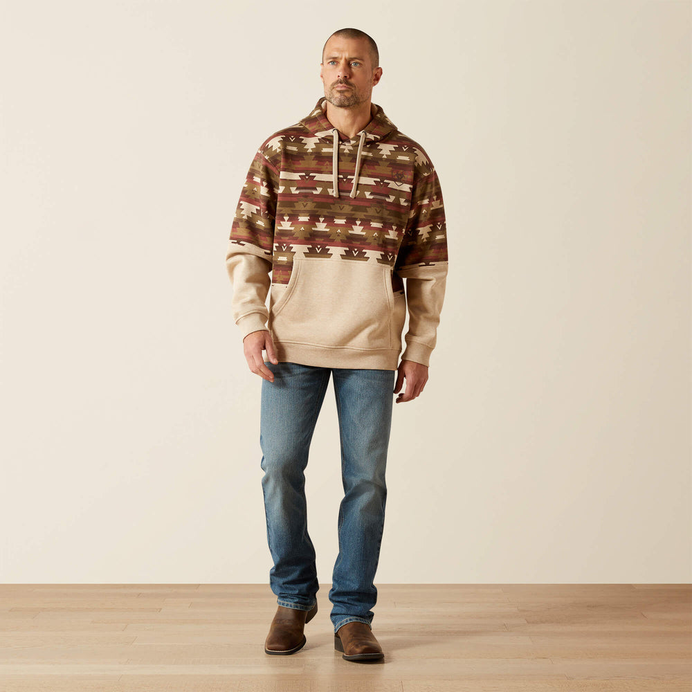 Color Block Hoodie - Men