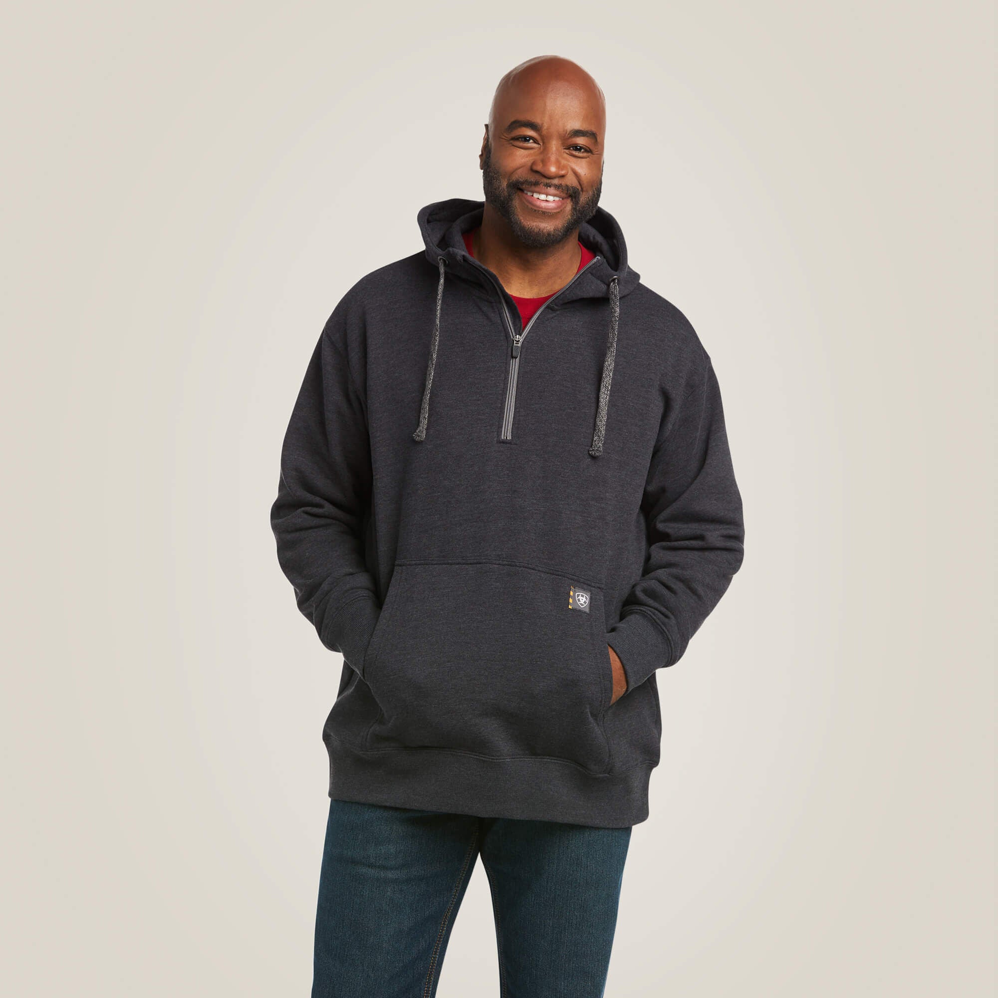 Rebar Workman 1/4 Zip Hoodie - Men