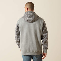 Southwestern Color Block Hoodie - Men