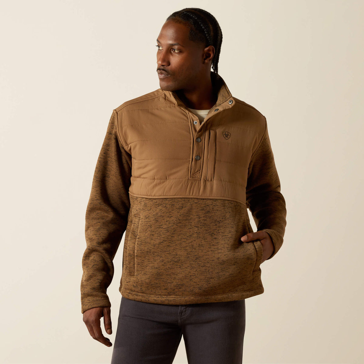 Caldwell Reinforced Snap Sweater - Men