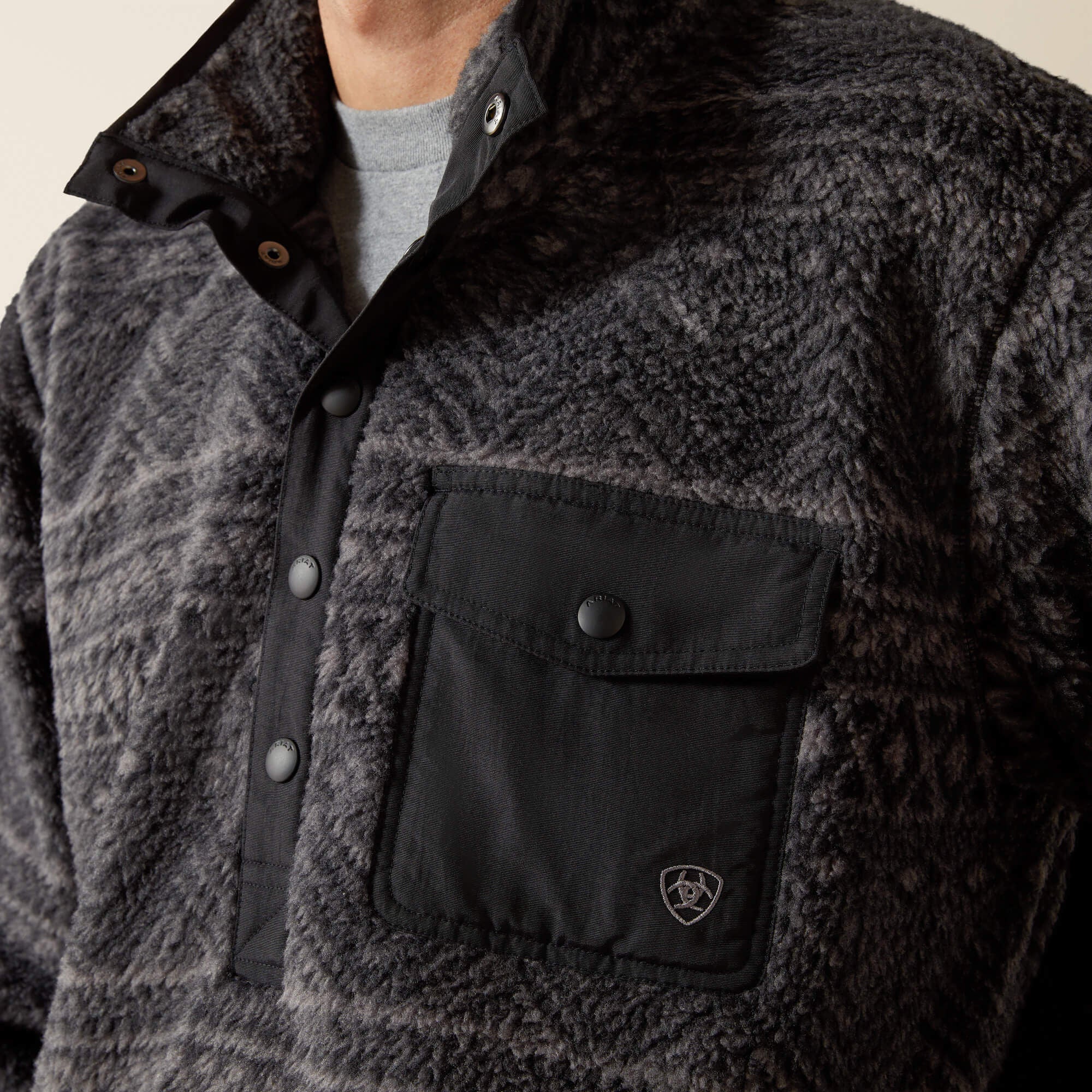 Polar Bear Mock Sweater - Men