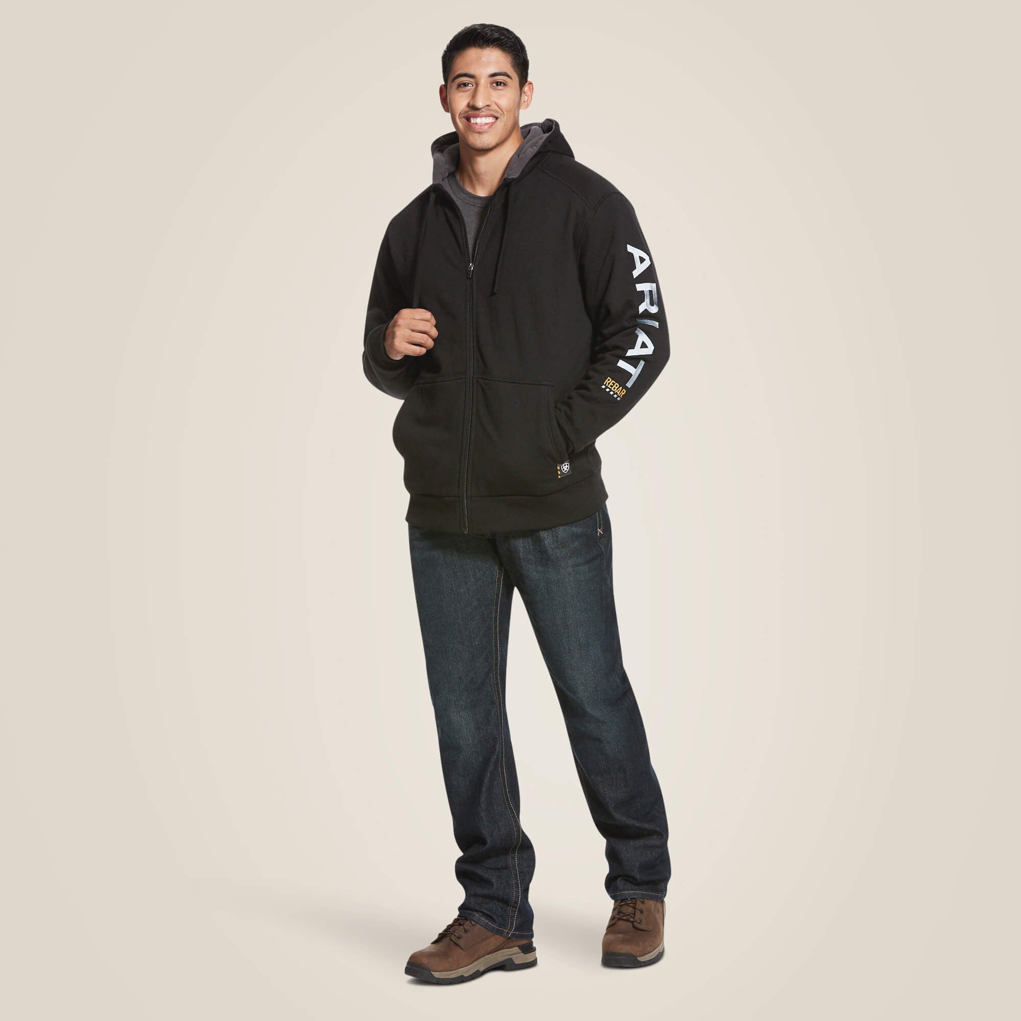 Rebar All-Weather Full Zip Hoodie - Men