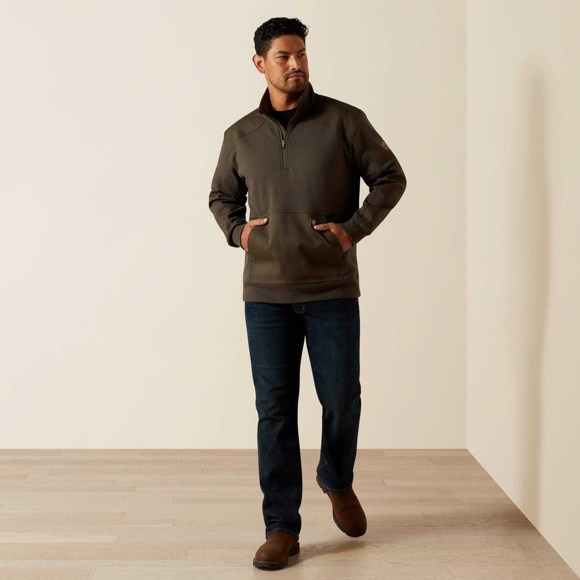 Rebar Workman Duracanvas 1/4 Zip Sweatshirt - Men