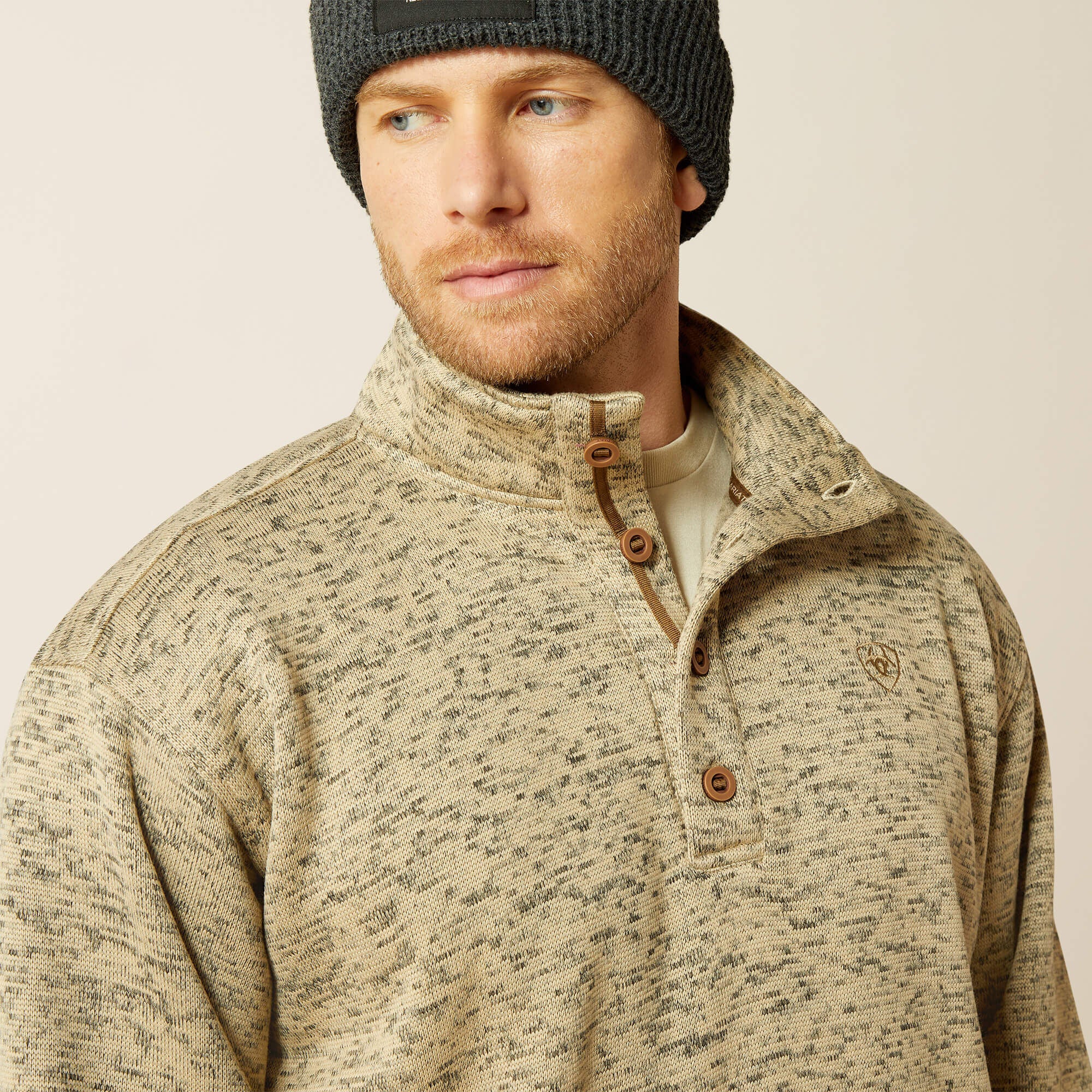 Caldwell 1/4 Button Sweater - Men