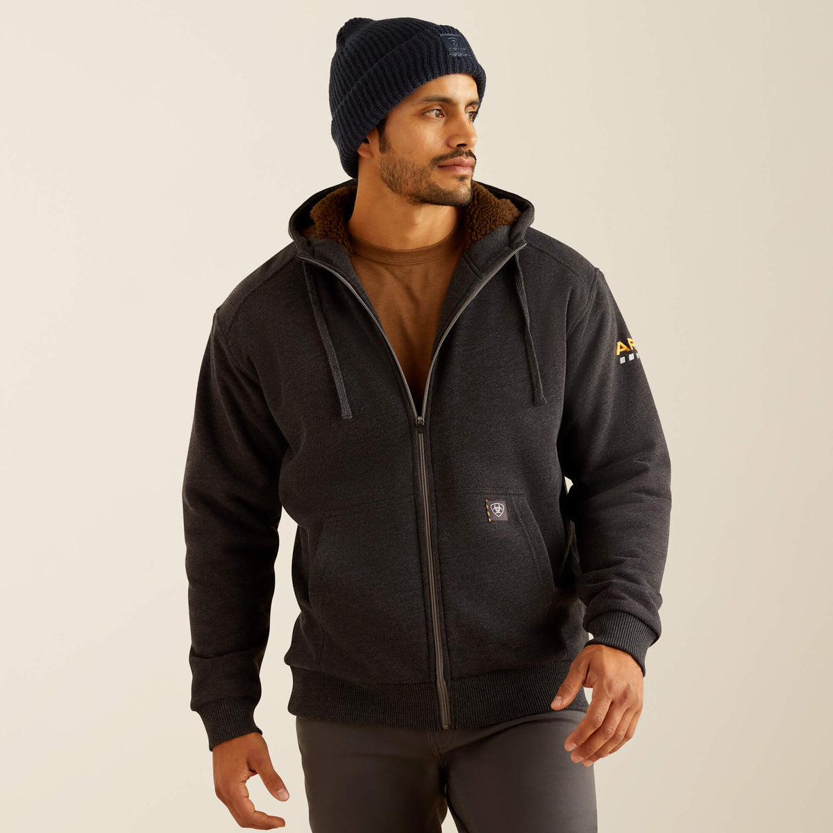 Rebar All-Weather Sherpa-Lined Full Zip Hoodie - Men