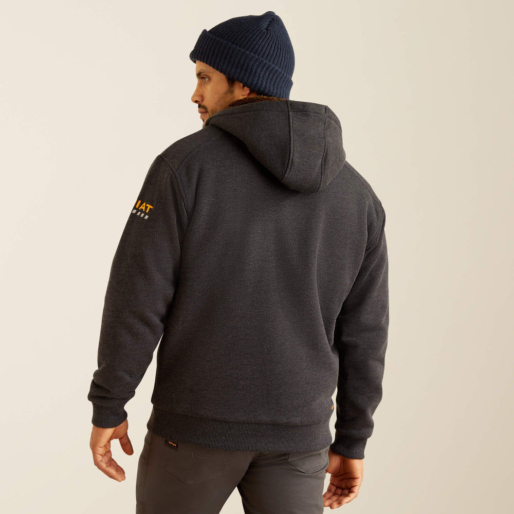 Rebar All-Weather Sherpa-Lined Full Zip Hoodie - Men