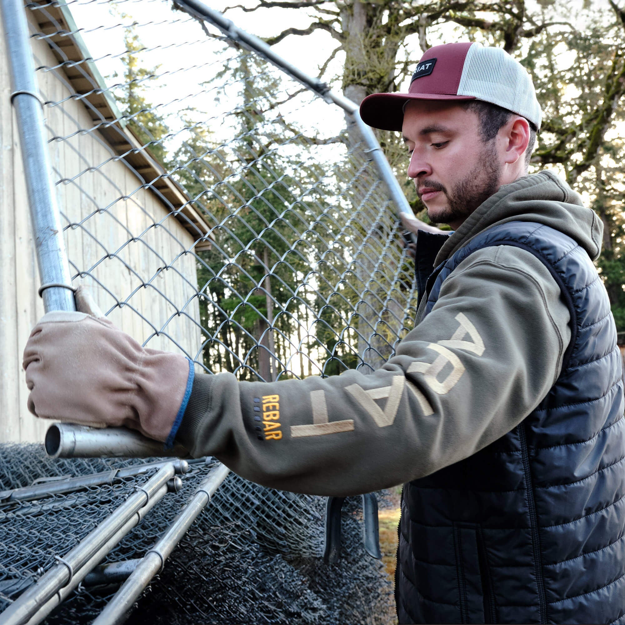 Rebar Graphic Hoodie - Men