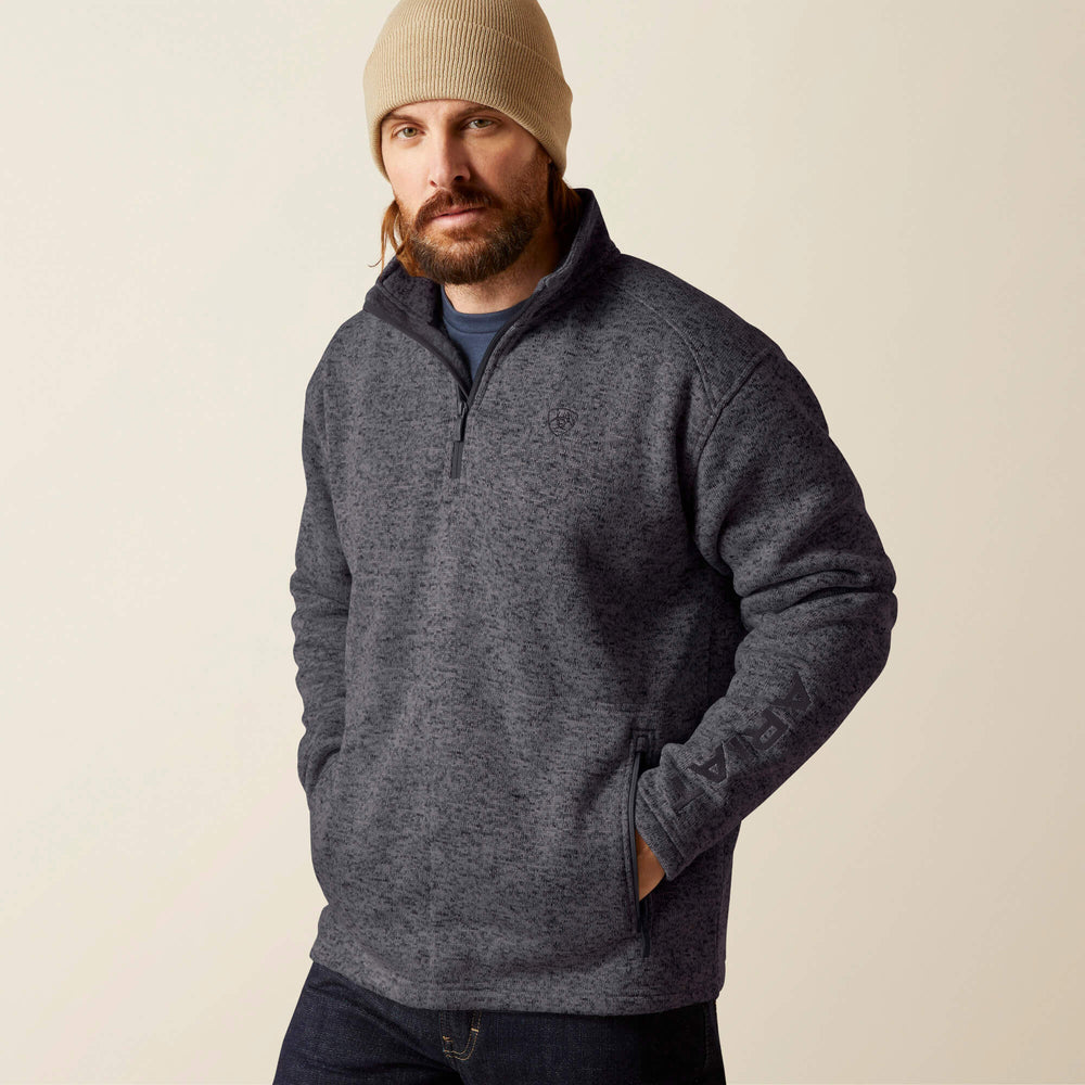 Caldwell Logo 1/4 Zip Sweater - Men