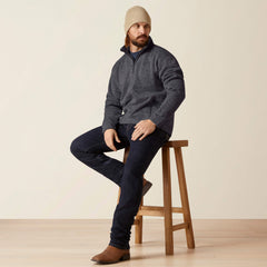 Caldwell Logo 1/4 Zip Sweater - Men