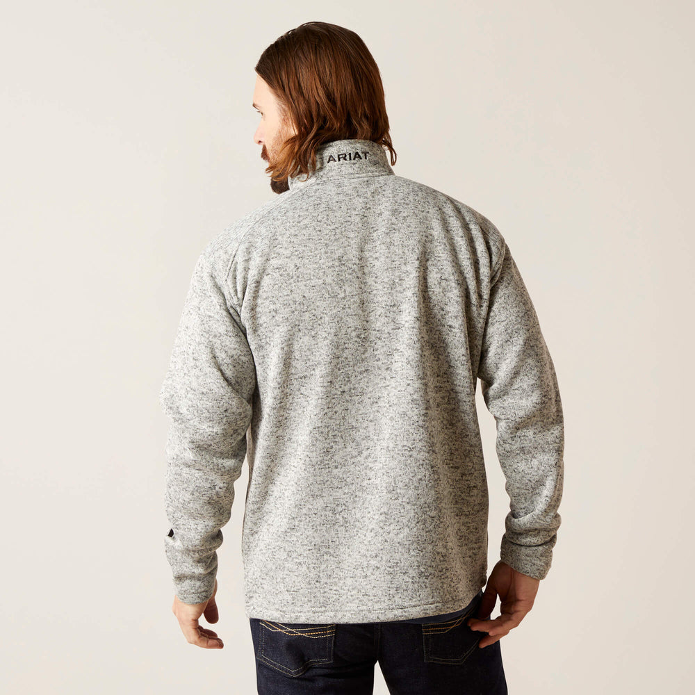 Caldwell Logo 1/4 Zip Sweater - Men