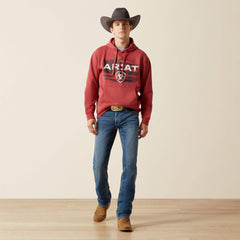 Ariat Liquid Stamp Flag Hoodie - Men