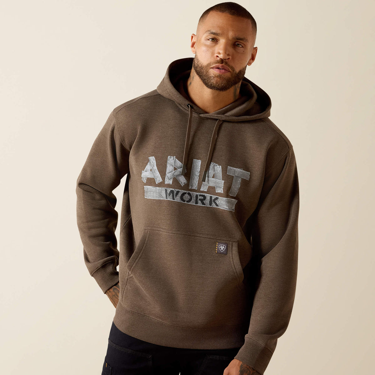 Rebar Lightweight Duct Logo Hoodie - Men