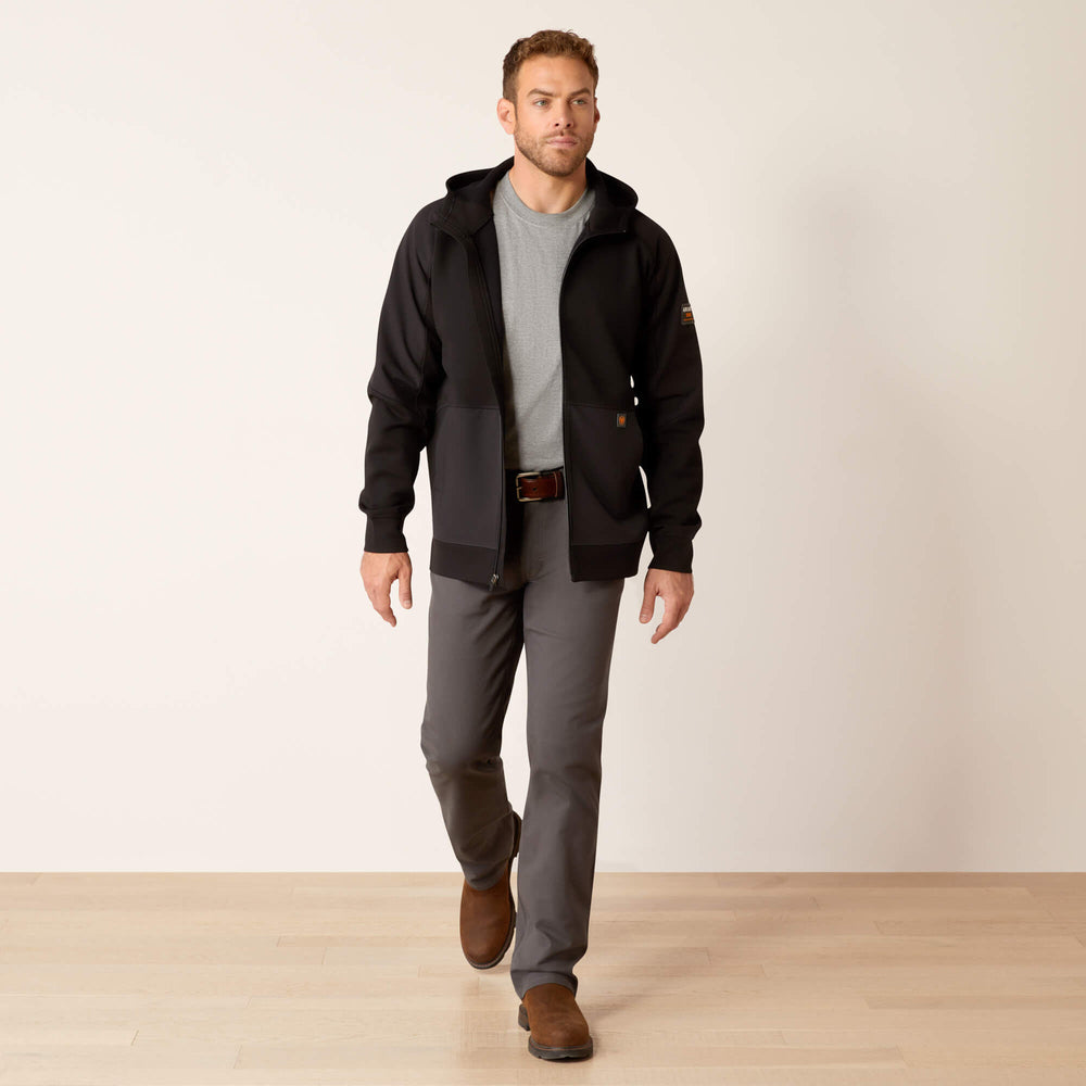 Rebar WorkTek Reinforced Full Zip Hoodie - Men