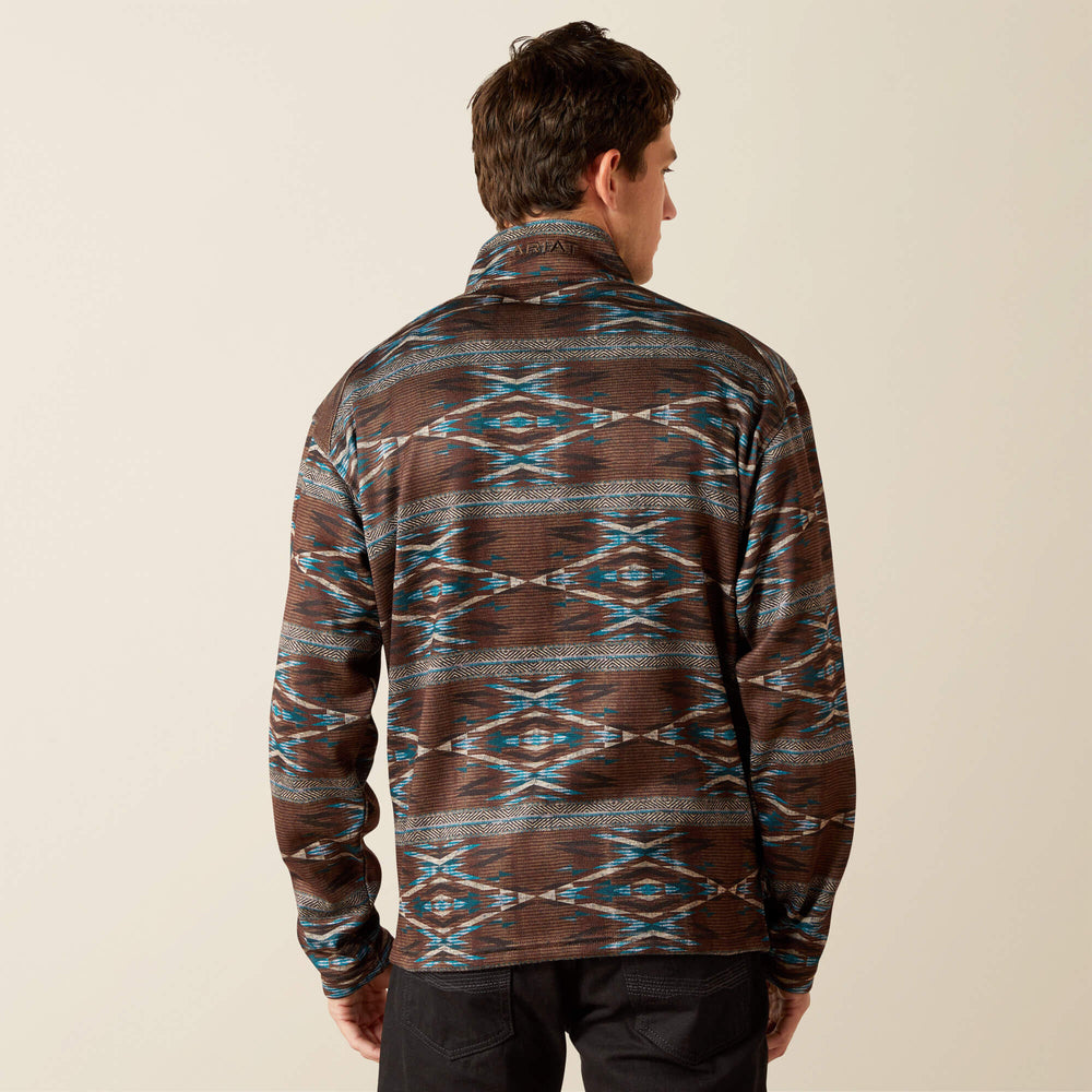 Caldwell Logo 1/4 Zip Sweater - Men