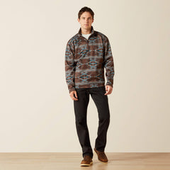 Caldwell Logo 1/4 Zip Sweater - Men