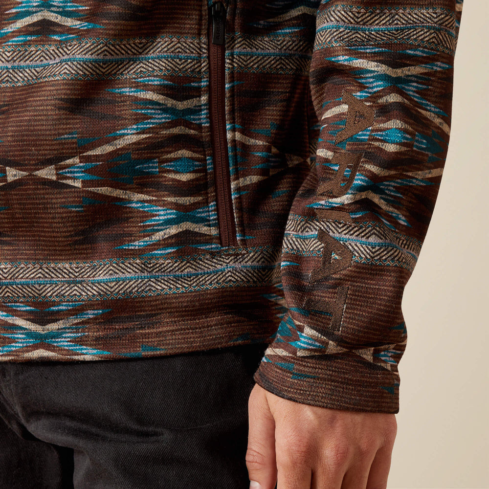 Caldwell Logo 1/4 Zip Sweater - Men