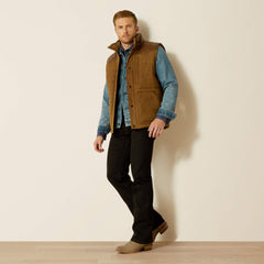 Western Quilted Vest - Men
