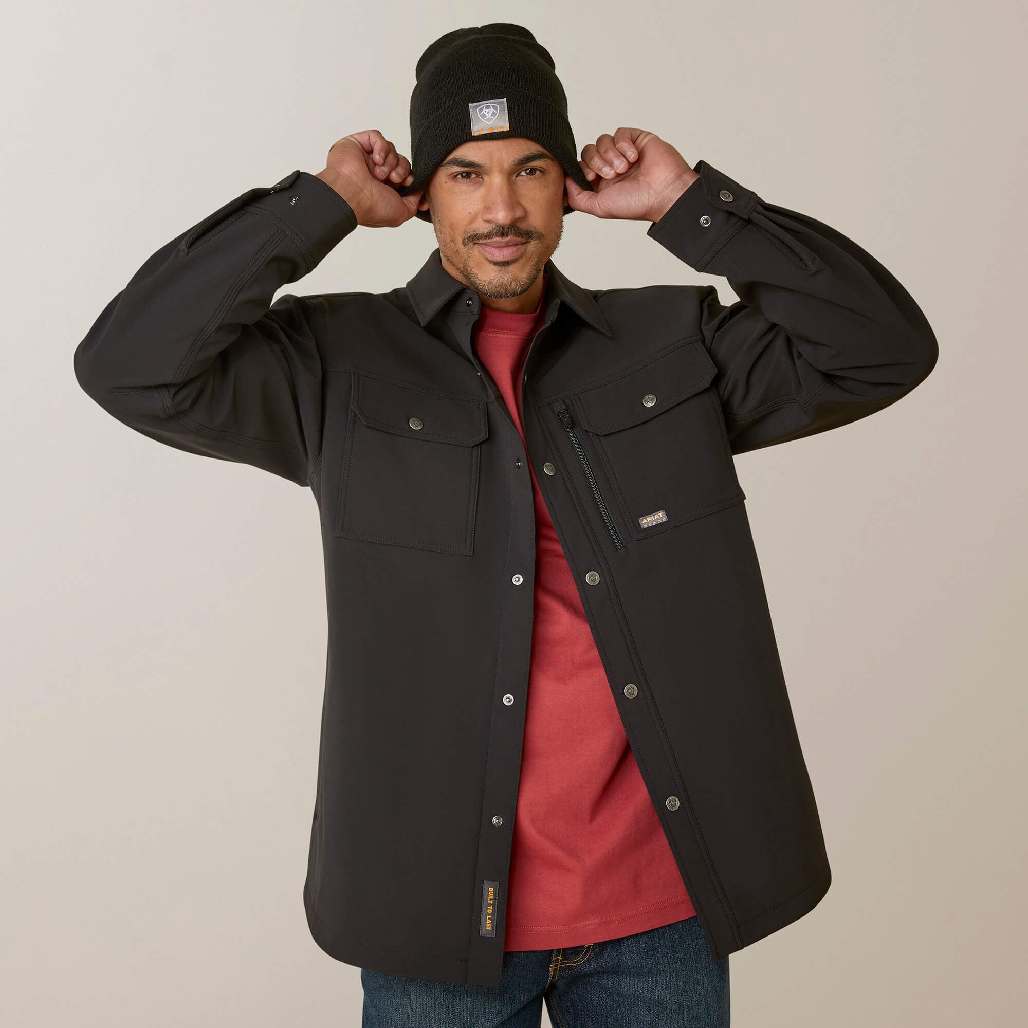 Rebar DuraStretch Utility Softshell Shirt Jacket - Men