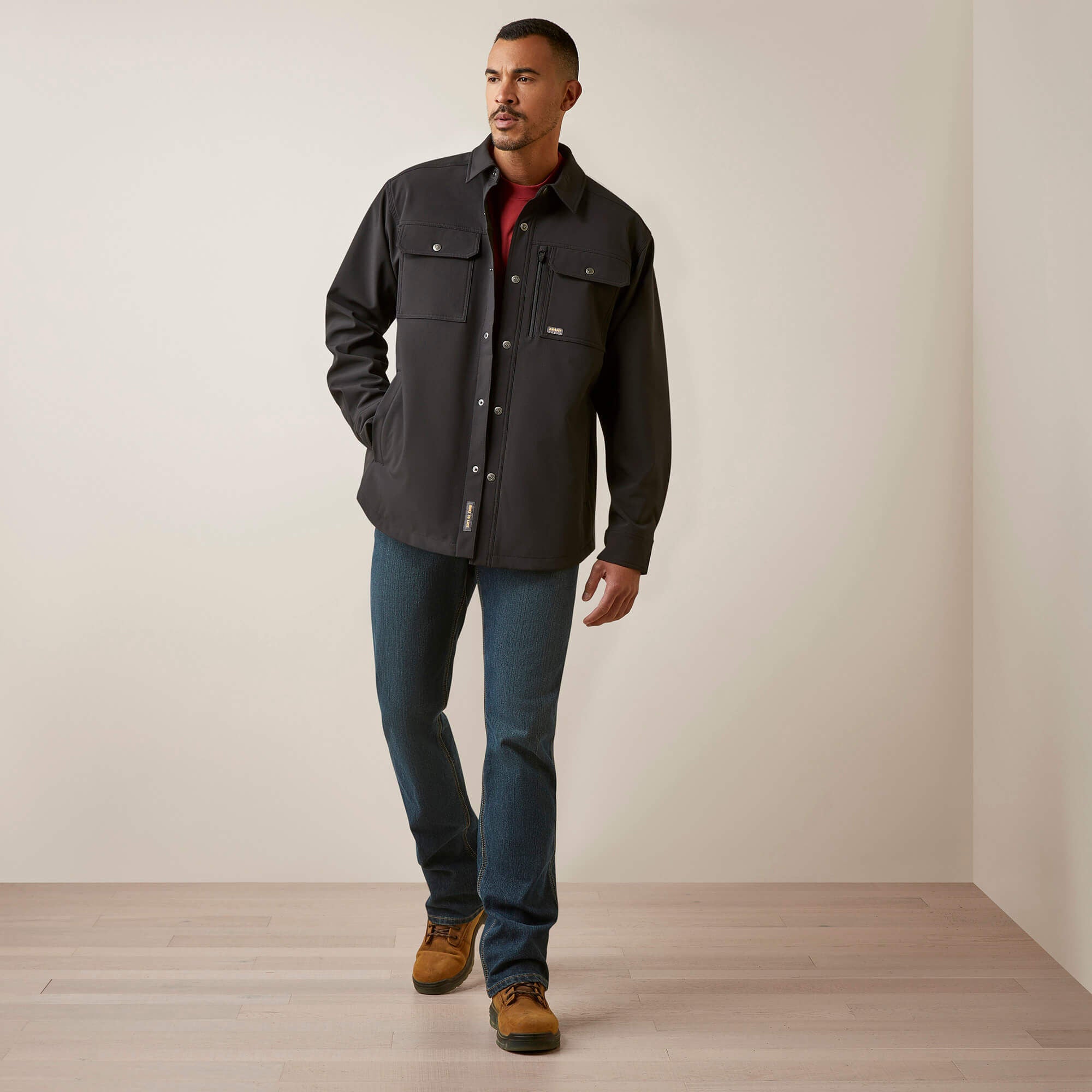 Rebar DuraStretch Utility Softshell Shirt Jacket - Men