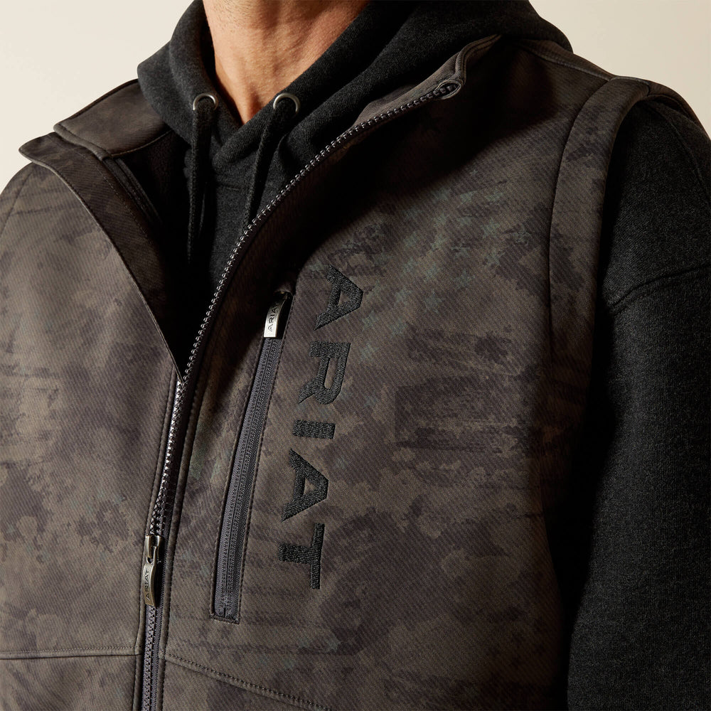 Patriot Flag Softshell Vest - Men