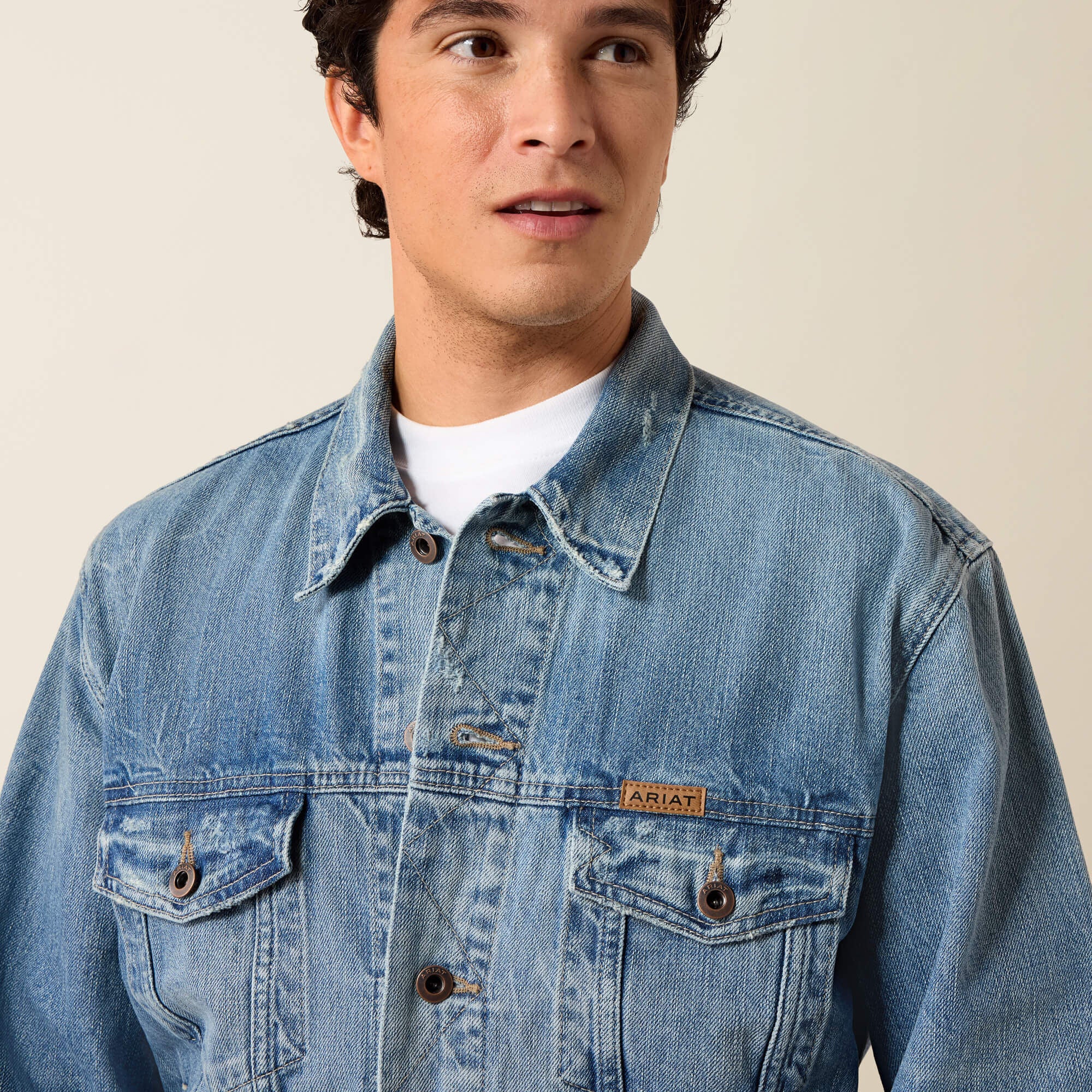 Denim Trucker Jacket - Men|Trends