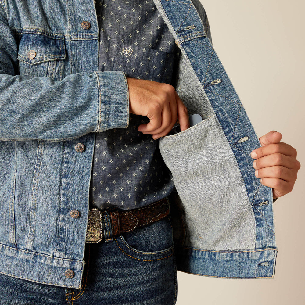 Denim Trucker Jacket - Men|Trends