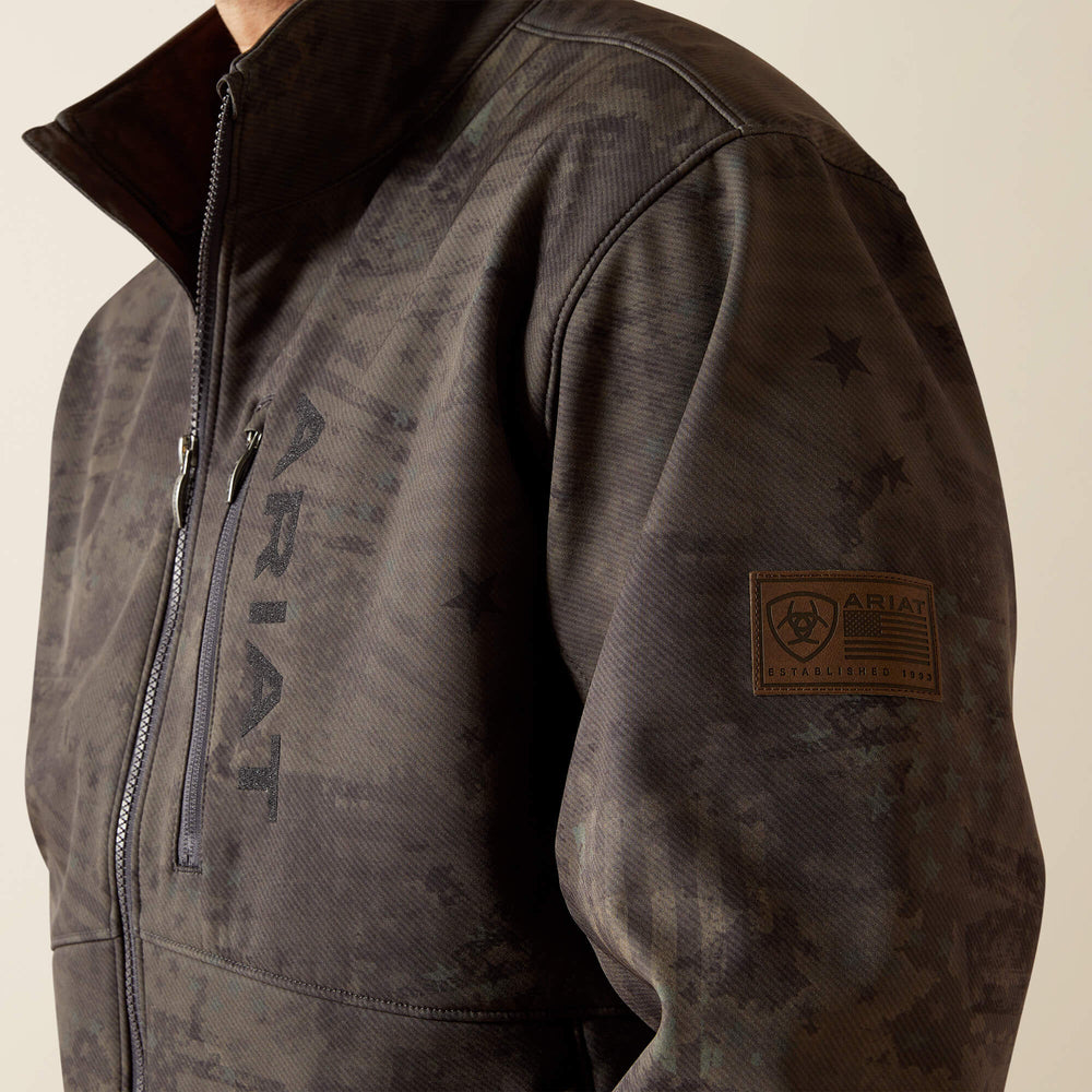 Patriot Flag Softshell Jacket - Men