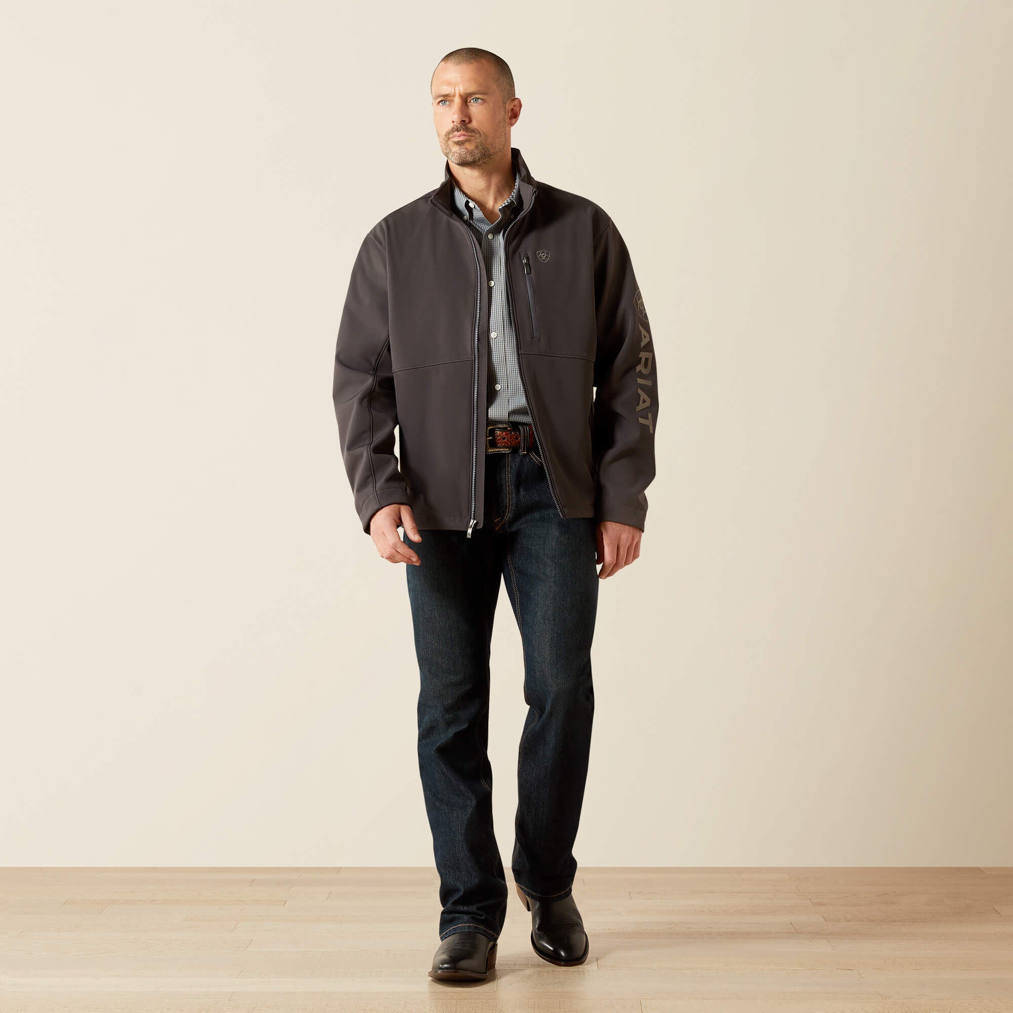 Logo Softshell Jacket - Men